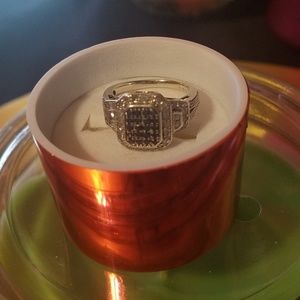 Jewelry - 925 white&blue diamonds 1ctw Jewelry - 925 white&blue diamonds 1ctw